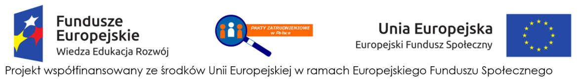 logo paktu zatrudnieniowego góra