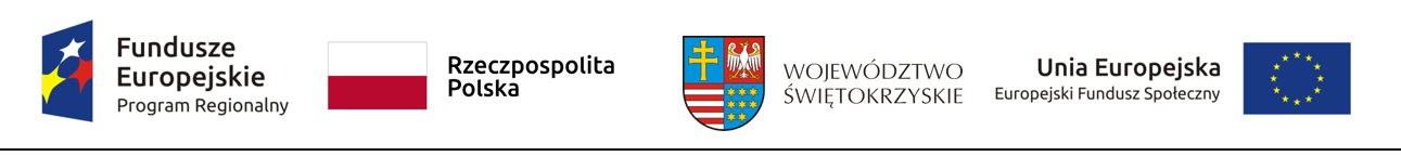 Logo Projektu Funduszy Europejskich - Program Regionalny